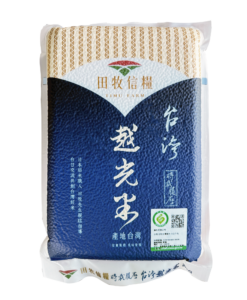 田牧信糧產銷履歷台灣越光米2kg